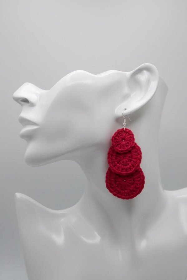 Crochet earings